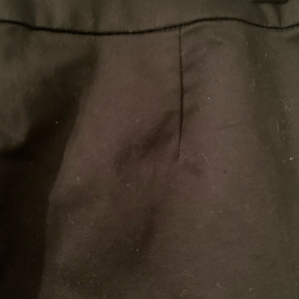 Cache Black Pant With Ribbon Trim, Cotton Blend, … - image 3